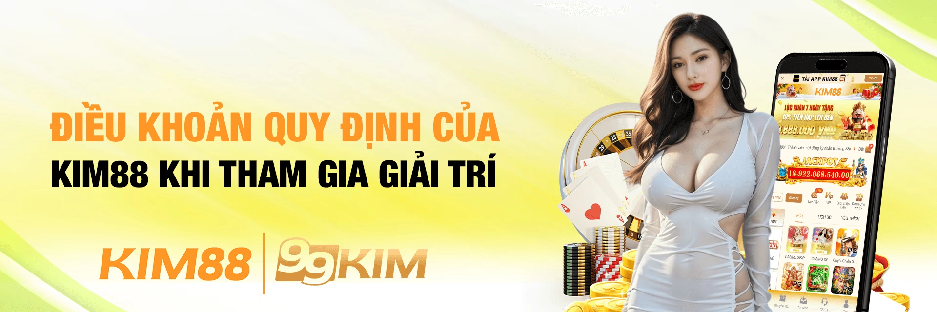 Banner Kim88 về thể thao, casino và nội dung tham khảo